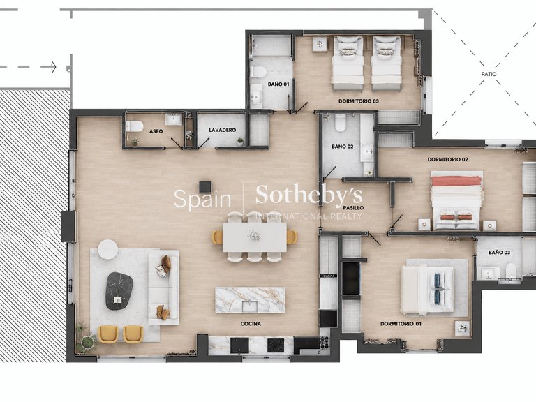Apartment for Sale in Madrid, Madrid 43