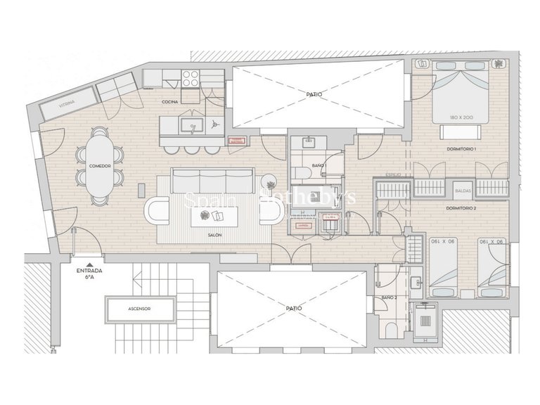 Apartment for Sale in Madrid, Madrid 18