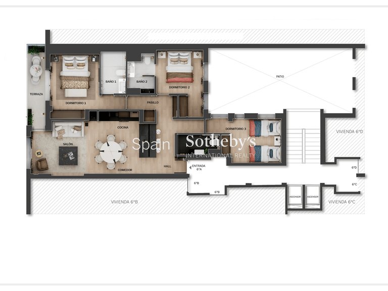 Apartment for Sale in Madrid, Madrid 17