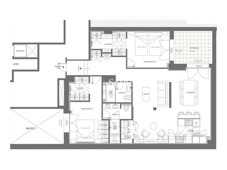 Apartment for Sale in Madrid, Madrid 16