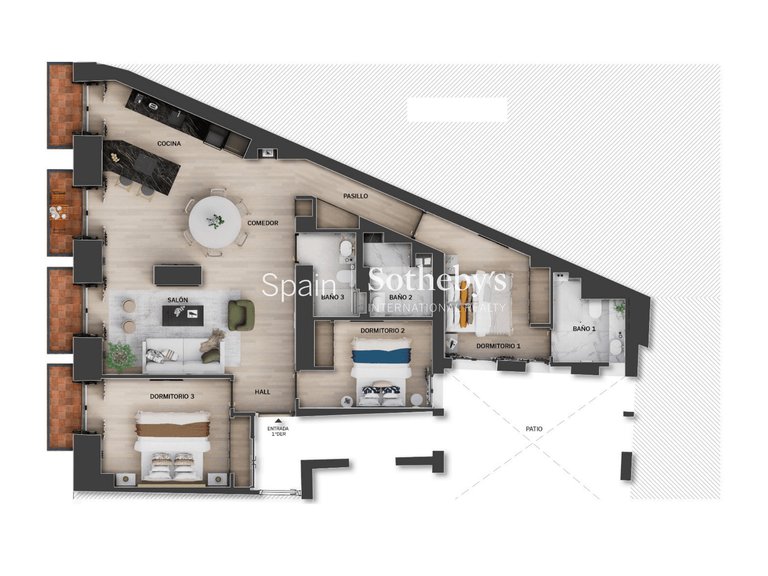 Apartment for Sale in Madrid, Madrid 46