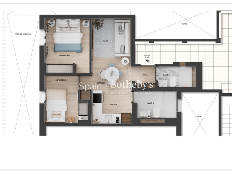 Apartment for Sale in Madrid, Madrid 21
