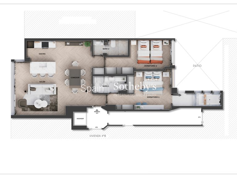 Apartment for Sale in Madrid, Madrid 16