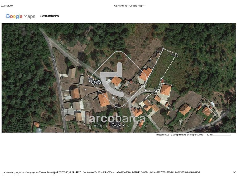 Plot para Sale en Castanheira, Paredes De Coura 1