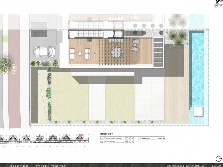 Villa for Sale in Font Del Llop, Alicante 18