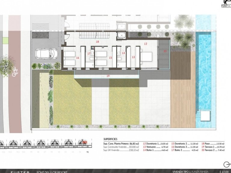 Villa for Sale in Font Del Llop, Alicante 19