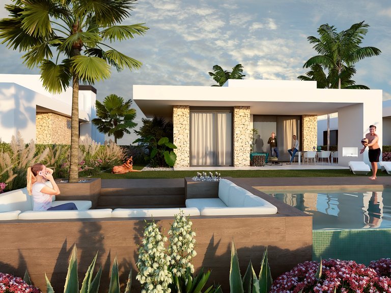 Villa for Sale in La Finca golf resort, Algorfa, Alicante 1