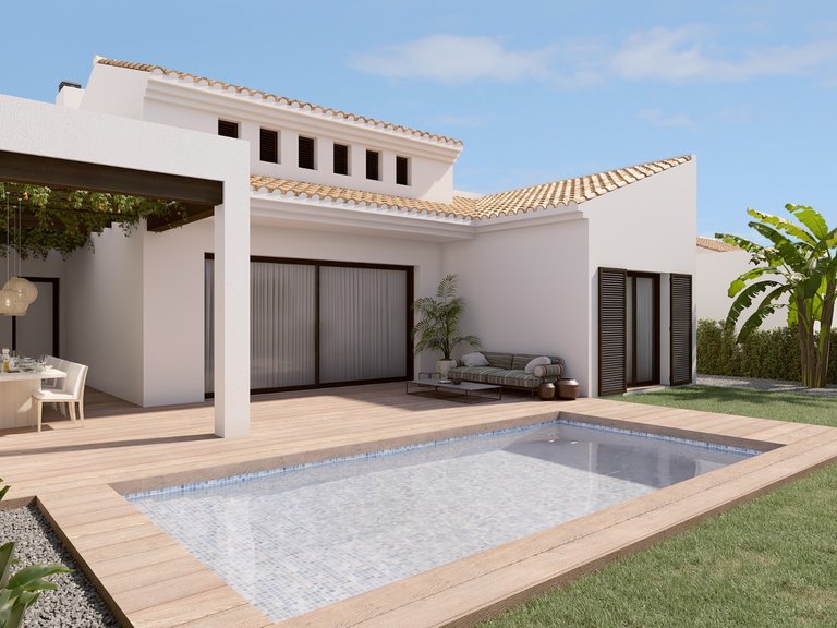 Villa for Sale in La Finca golf resort, Algorfa, Alicante 1