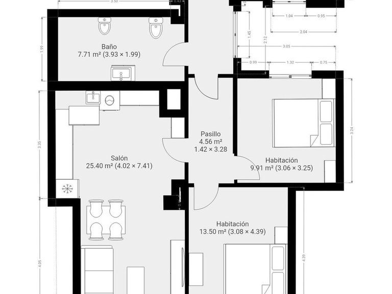 Apartment for Sale in Centro Histórico, Malaga 94