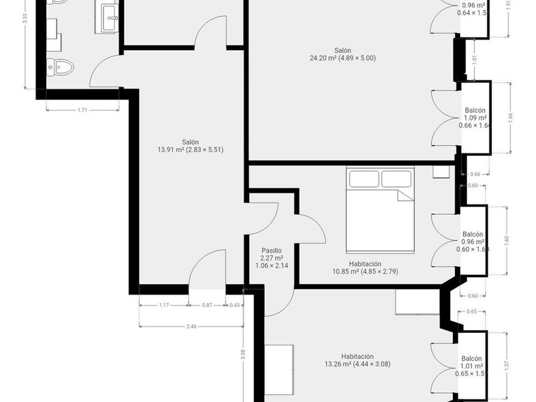 Apartment for Sale in Centro Histórico, Malaga 97