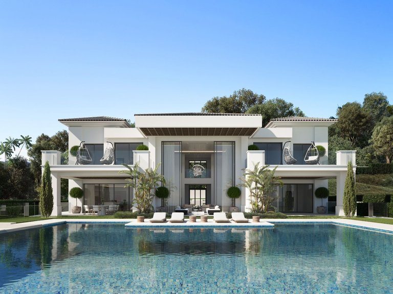 Villa for Sale in Inland Los Flamingos Golf, Malaga 1