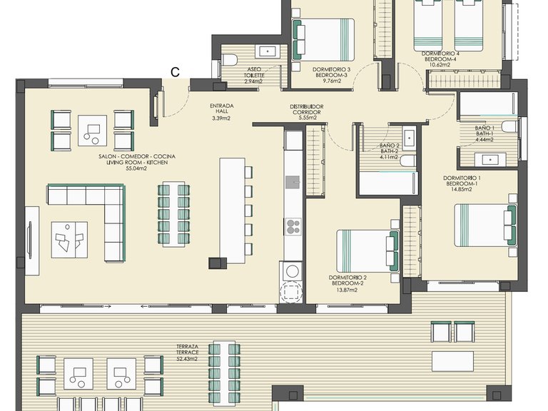 Apartment for Sale in Camarate Golf, Casares, Malaga 18