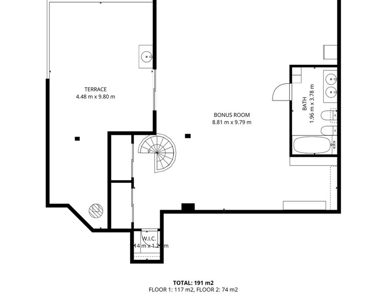 Spacious duplex penthouse for sale 32