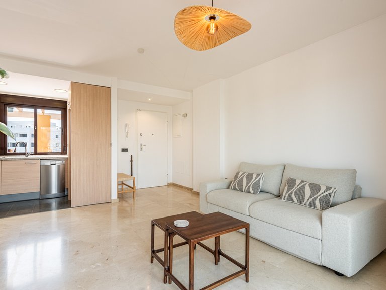Elegant penthouse med stor terrass och panoramautsikt över golfbanan i Urb. Hercesa Calanova Golf 4