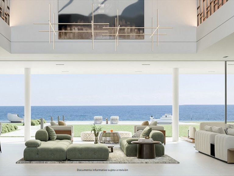 BRANDNEUE MODERNE FRONTLINE BEACH VILLA 7