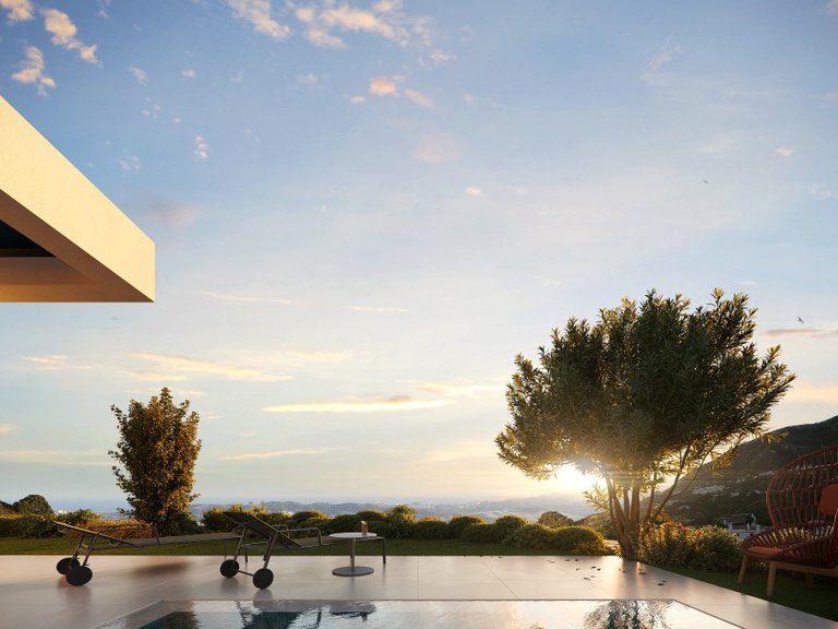 ECO-FRIENDLY VILLA UNDER CONSTRUCTION WITH PANORAMIC VIEWS FOR SALE IN MIJAS PUEBLO 13