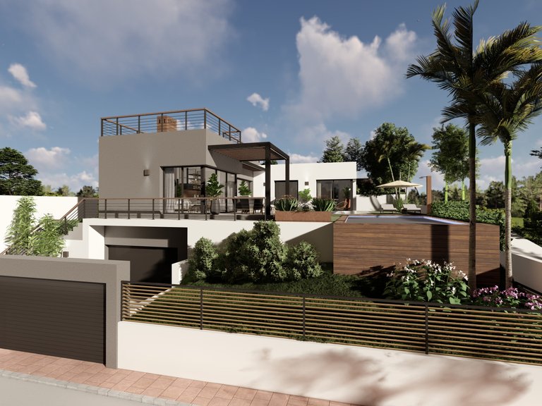 WUNDERSCHÖNE VILLA IM BAU ZUM VERKAUF IM HERZEN VON ESTEPONA 1