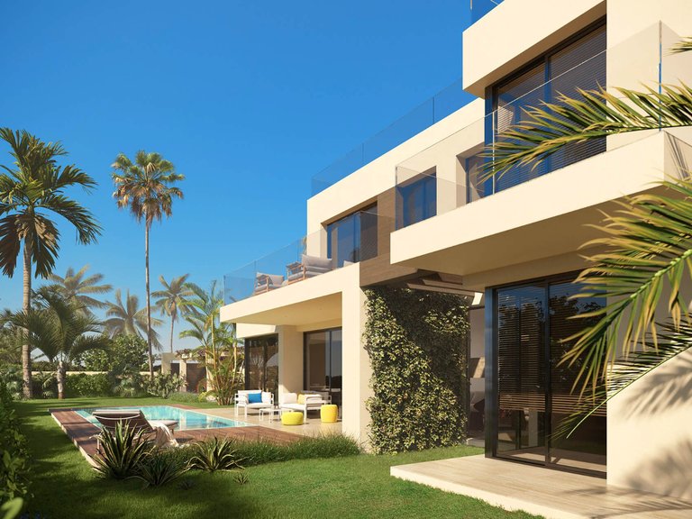 NEW MODERN LUXURY VILLA UNDER CONSTRUCTION IN ESTEPONA 4