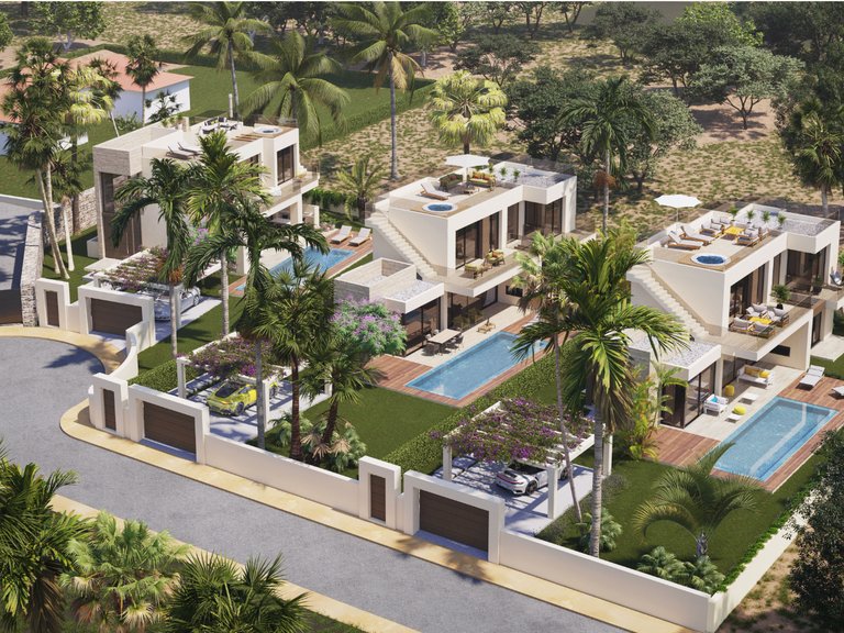 NEW MODERN LUXURY VILLA UNDER CONSTRUCTION IN ESTEPONA 2