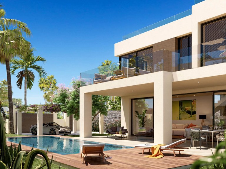 NEW MODERN LUXURY VILLA UNDER CONSTRUCTION IN ESTEPONA 3