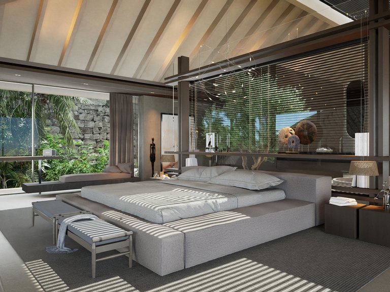 DISTINCTIVE PLOT WITH BALI VILLA PROJECT FOR SALE IN LOS ALMENDROS, BENAHAVIS 11
