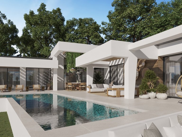 STUNNING OFF-PLAN VILLA FOR SALE IN THE GOLF VALLEY, NUEVA ANDALUCÍA 8