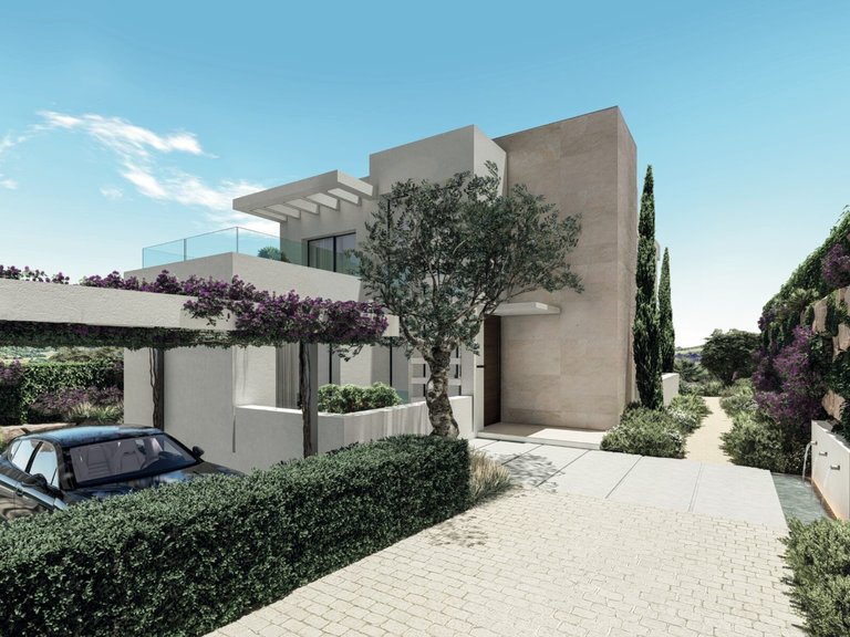 FRONTLINE GOLF MODERN VILLA FOR SALE IN ESTEPONA GOLF 8