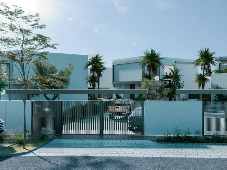 VILLA NEUVE À PROXIMITÉ DES TERRAINS DE GOLF À VENDRE SUR LE NEW GOLDEN MILE, ESTEPONA 1