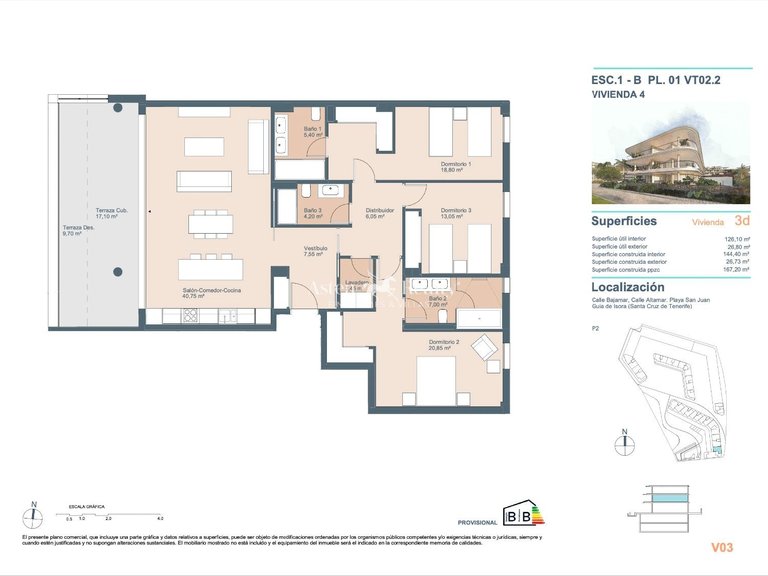 Apartment for Sale in Playa San Juan, Tenerife 22