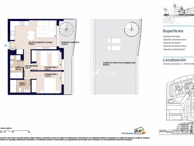 Penthouse for Sale in El Medano, Tenerife 14