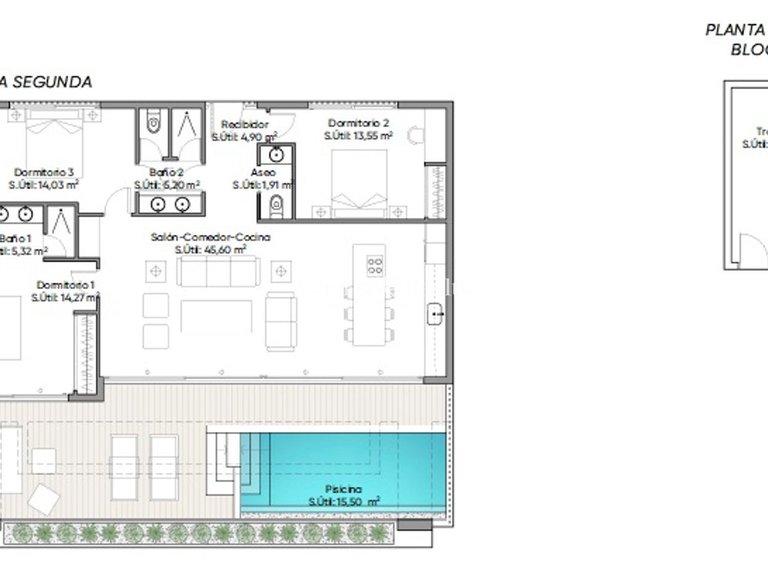 Penthouse for Sale in Callao Salvaje, Tenerife 16