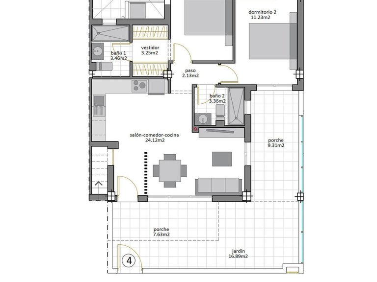 Penthouse for Sale in San Pedro Del Pinatar 12
