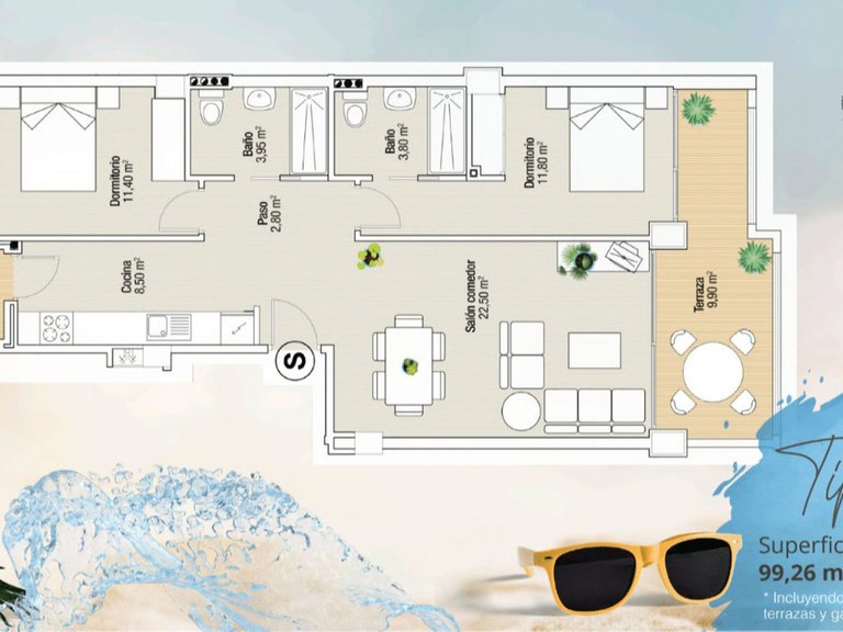 Apartment for Sale in La Manga Del Mar Menor 11
