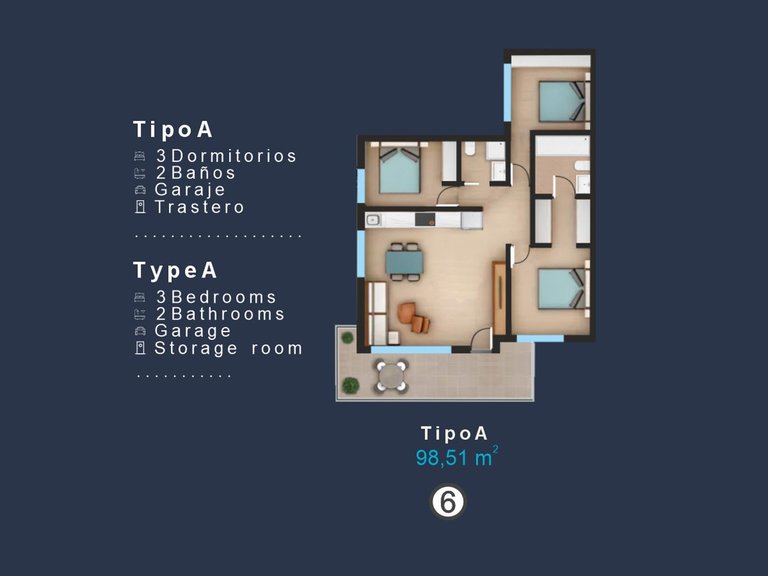 Penthouse for Sale in San Pedro Del Pinatar 19