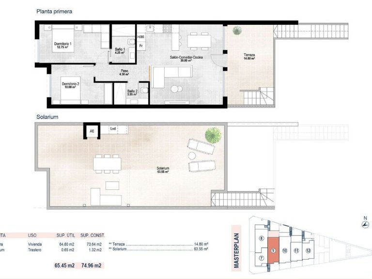 Penthouse for Sale in San Pedro Del Pinatar, Murcia 11
