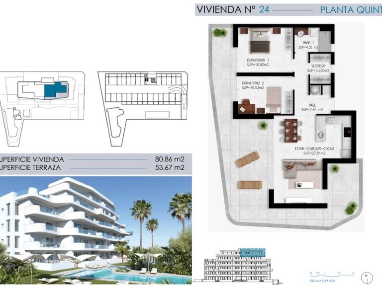 Penthouse for Sale in Mil Palmeras, Alicante 11