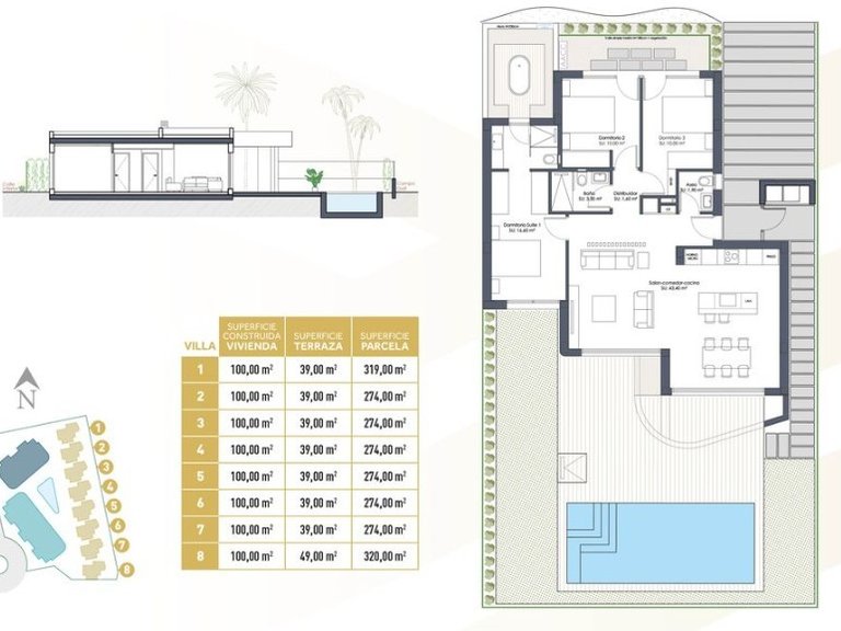 Villa for Sale in La Serena Golf, Murcia 12
