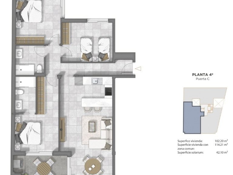 Penthouse for Sale in Guardamar Del Segura, Alicante 7