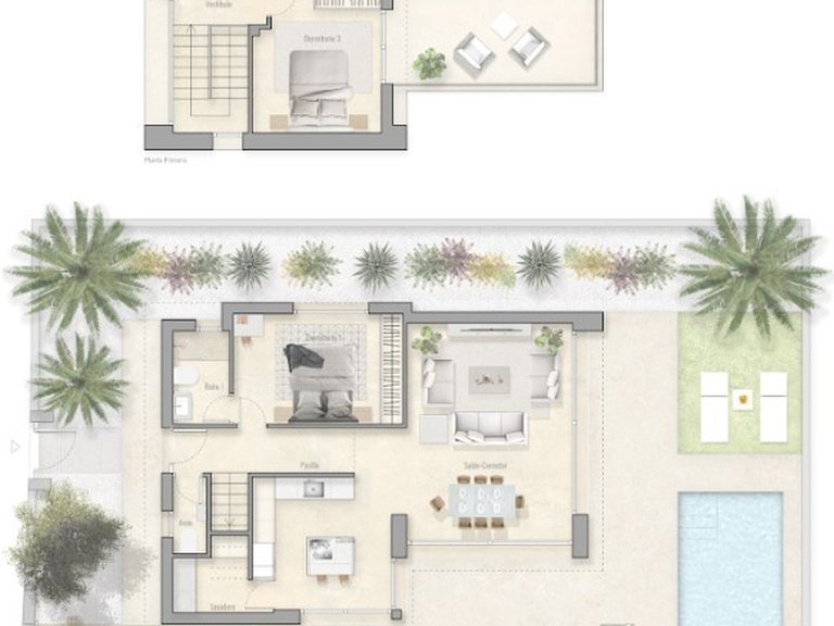 Villa for Sale in Lo Romero Golf Course, Alicante 33