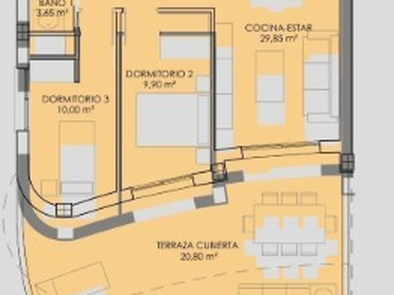 Apartment for Sale in La Serena Golf, Murcia 12