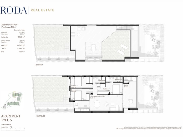 Apartment for Sale in Roda Golf And Beach Resort, Murcia 8