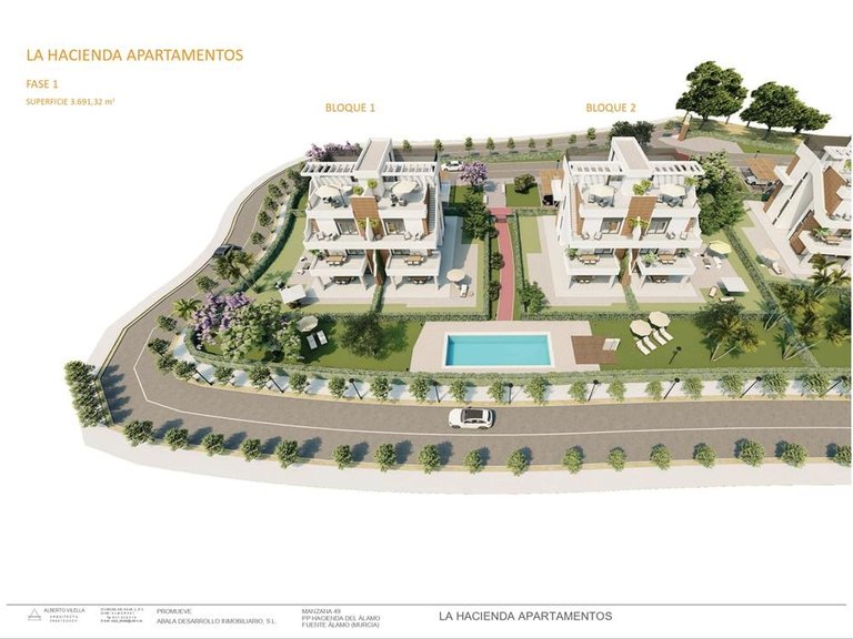 Apartment for Sale in Hacienda Del Alamo Golf Resort, Murcia 2