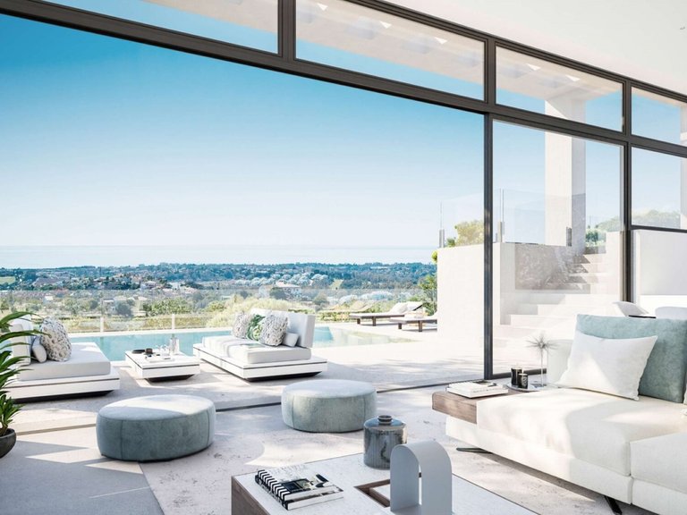 New built villa in contemporary design in La Finca Jasmine - Benahavis, Marbella West 2