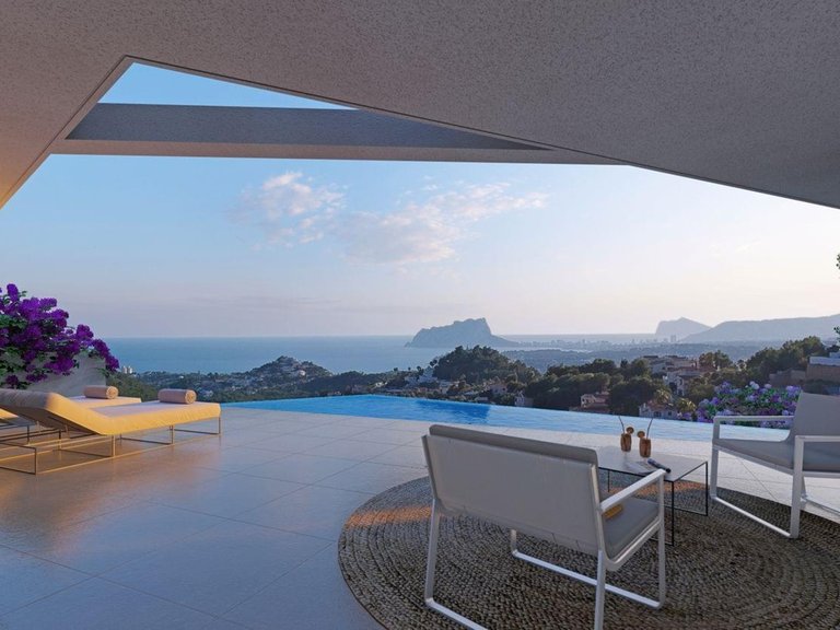 Exclusiva villa independiente con vistas abiertas en Benitachell - Costa Blanca 1