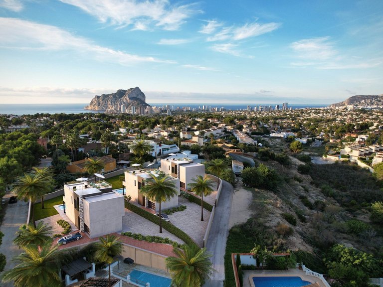 Moderna villa con piscina privada y solárium en Calpe – Costa Blanca 1