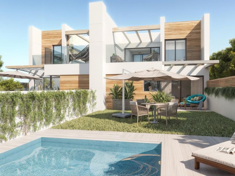 Modernos adosados en Alfaz del Pi con piscina privada 5