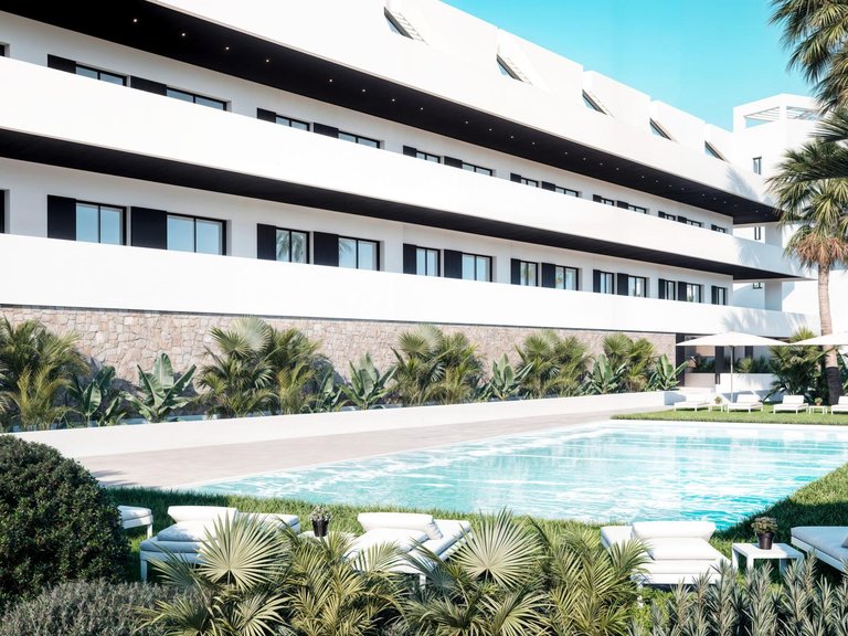Apartamento de obra nueva en Finestrat con completas zonas comunes 1