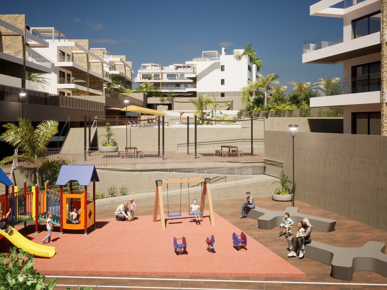 Exclusivo apartamento de obra nueva en Finestrat con completas zonas comunes 3