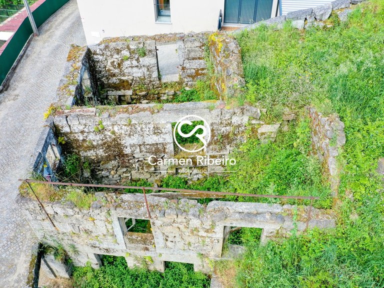 Ruina em pedra para restauro com 330m2 de terreno com projeto em Antime Silvares São Clemente FAFE 15