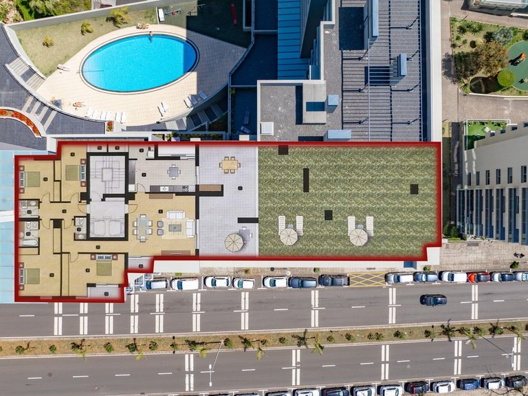 APARTAMENTO EN AMPARO – SÃO MARTINHO CON GRAN TERRAZA PRIVADA 20